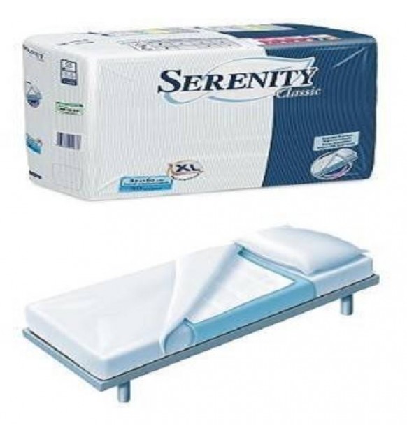 TRAVERSA SALVAMATERASSO SERENITYCLASSIC  XL MISURA 60X90CM 30 PEZZI - Farmafamily.it