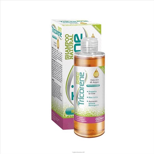CHIESI TRICORENE SHAMPOO NATURAL RINFORZANTE CON OLIO DI ARGAN 210 ML  - Farmafamily.it