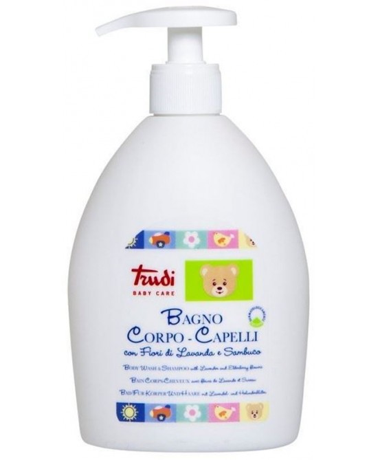 TRUDI BABY CARE BAGNO CORPO/CAPELLI 500 ML - Farmafamily.it