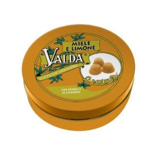 VALDA CARAMELLE MIELE/LIMONE CON ZUCCHERO 100 G - Farmafamily.it