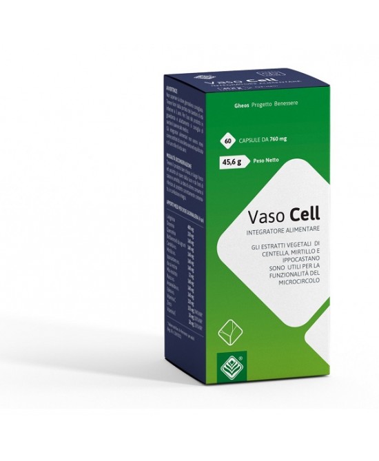 VASO CELL 60 CAPSULE - Farmafamily.it