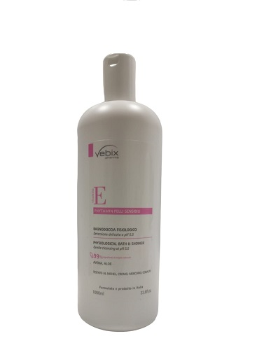 VEBIX PHYTAMIN PELLI SENSIBILI BAGNODOCCIA FISIOLOGICO 1000 ML - Farmafamily.it