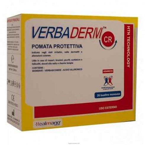 VERBADERM CREMA POMATA PROTETTIVA 20 BUSTINE MONOUSO - Farmafamily.it