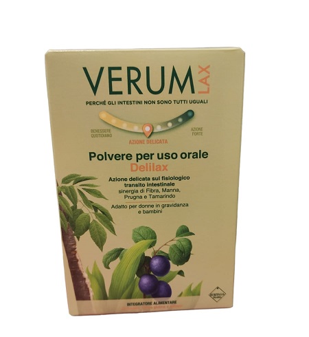 VERUM DELILAX 20 BUSTINE 80 G - Farmafamily.it