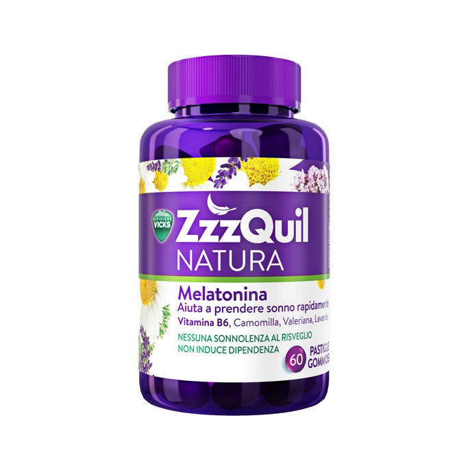 VICKS ZZZQUIL NATURA 60 PASTIGLIE GOMMOSE - Farmafamily.it