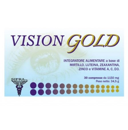 VISION GOLD 30 COMPRESSE - Farmafamily.it