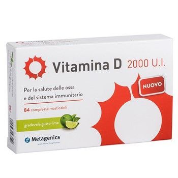 Vitamina D 2000 Ui 84 Compresse - Farmafamily.it