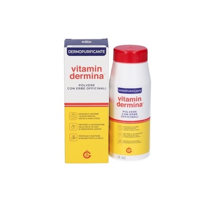 VITAMINDERMINA POLVERE ERBE OFFICINALI 100 G - Farmafamily.it