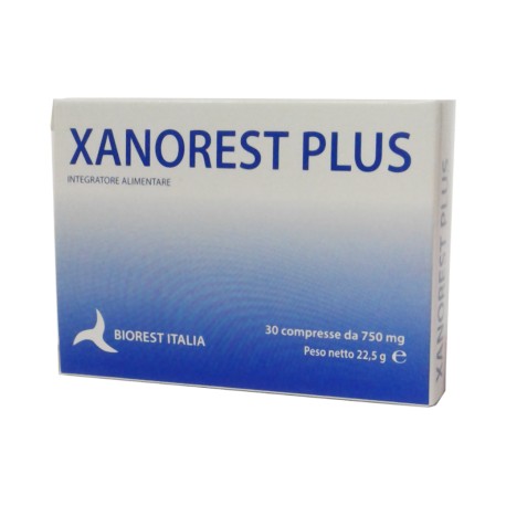 XANOREST PLUS 30 COMPRESSE 22,5 GRAMMI - Farmafamily.it