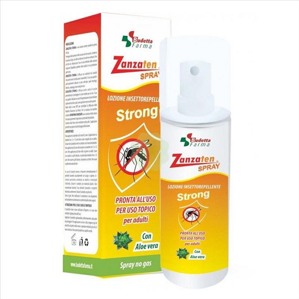 ZANZATEN SPRAY STRONG PREPUNTURA 100 ML - Farmafamily.it