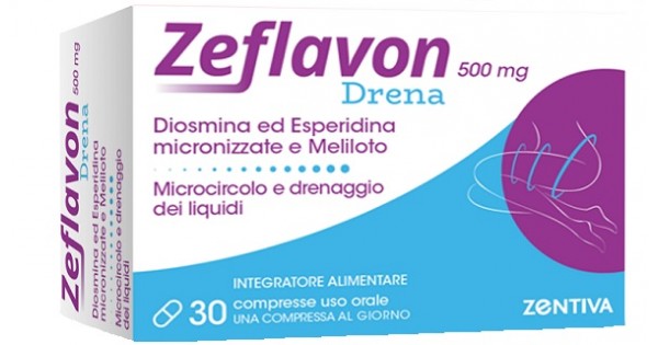 ZENTIVA ZEFLAVON DRENA 30 COMPRESSE  - Farmafamily.it