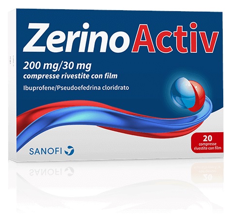 ZerinoActiv 200mg+30mg Dispositivo Medico 20 Compresse - Farmafamily.it