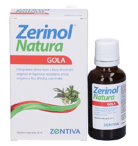 ZERINOL NATURA GOLA SPRAY - Farmafamily.it