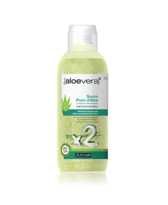 ALOEVERA2 SUCCO PURO D'ALOE A DOPPIA CONCENTRAZIONE - Farmafamily.it