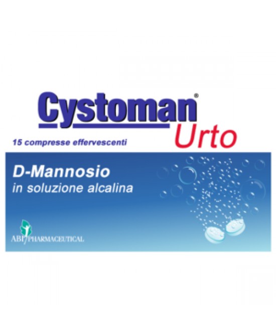 CYSTOMAN URTO 15 COMPRESSE EFFERVESCENTI - Farmafamily.it