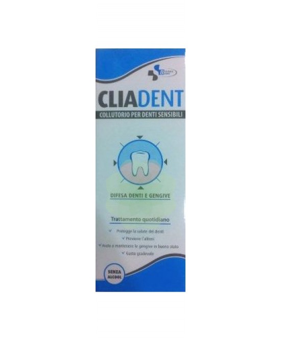 CLIADENT COLLUTORIO DENTI SENSIBILI 200 ML - Farmafamily.it