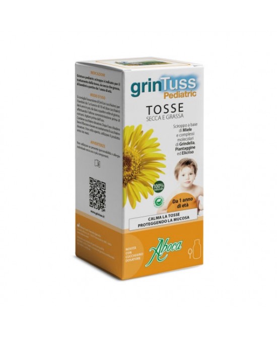 GRINTUSS PEDIATRIC SCIROPPO 180 G - Farmafamily.it