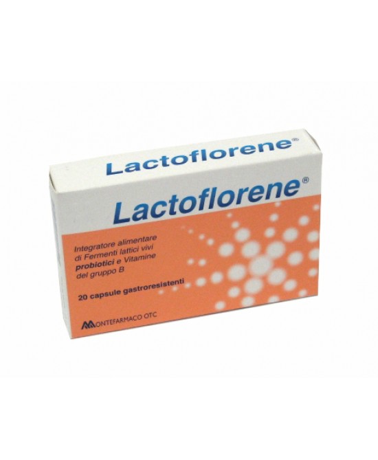 LACTOFLORENE PLUS 20 CAPSULE GASTRORESISTENTI - Farmafamily.it
