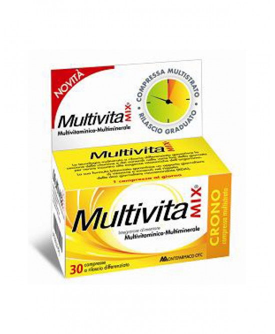 MULTIVITAMIX CRONO 30 COMPRESSE - Farmafamily.it