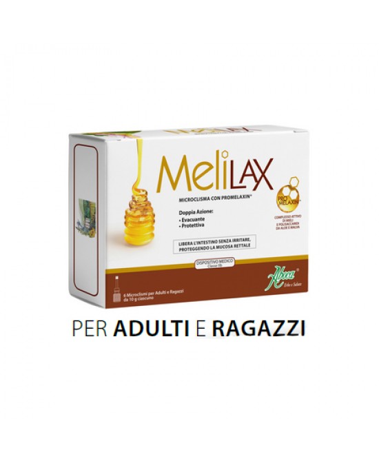 MELILAX ADULTI MICROCLISMI 6 PEZZI 10 G - Farmafamily.it