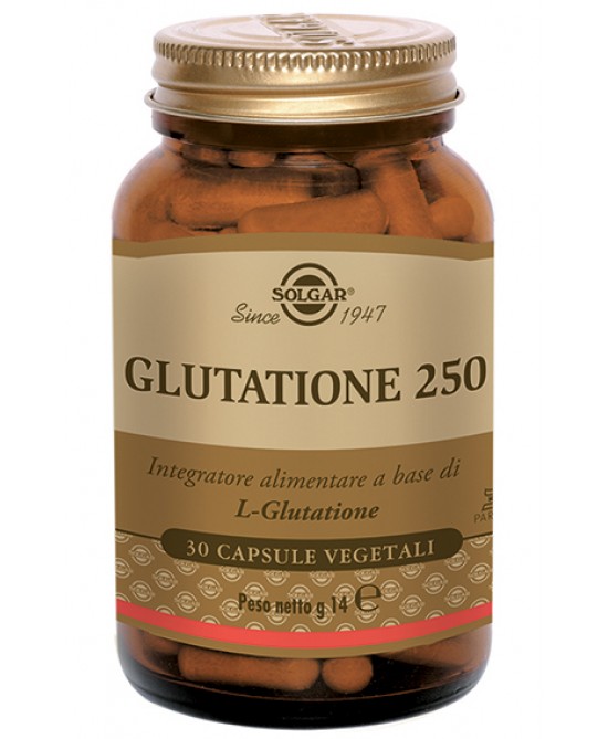 GLUTATIONE 250 30 CAPSULE VEGETALI - Farmafamily.it