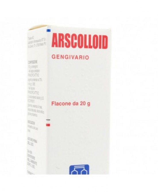 ARSCOLLOID COLLUTORIO-GENGIVARIO 20 ML - Farmafamily.it