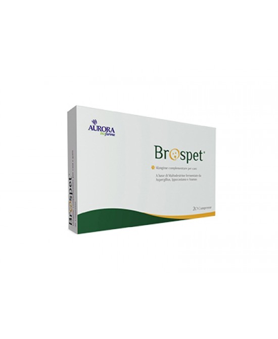 BROSPET 20 COMPRESSE INTEGRATORE PER CANI - Farmafamily.it