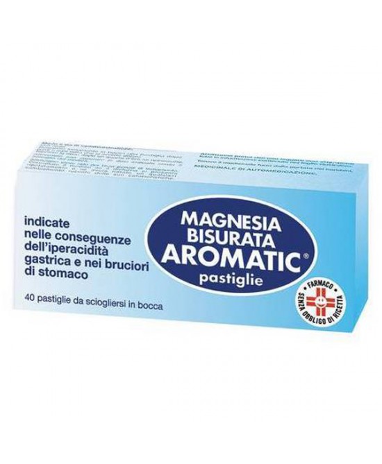 MAGNESIA BISURATA AROM*40CPR - Farmafamily.it