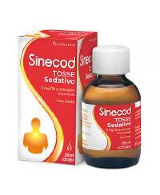 SINECOD TOSSE SED*200ML3MG/10G - Farmafamily.it
