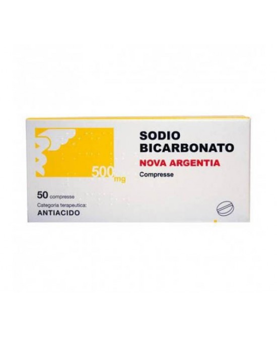 SODIO BICARB*50CPR 500MG - Farmafamily.it