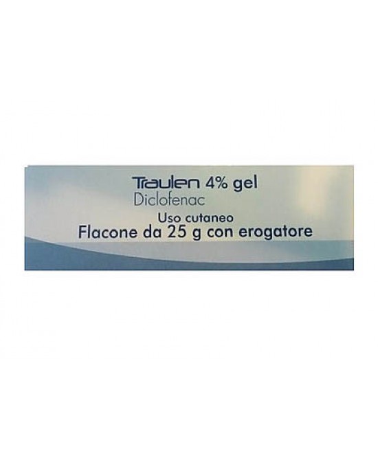 TRAULEN*GEL 4% FL 25G C/EROG - Farmafamily.it