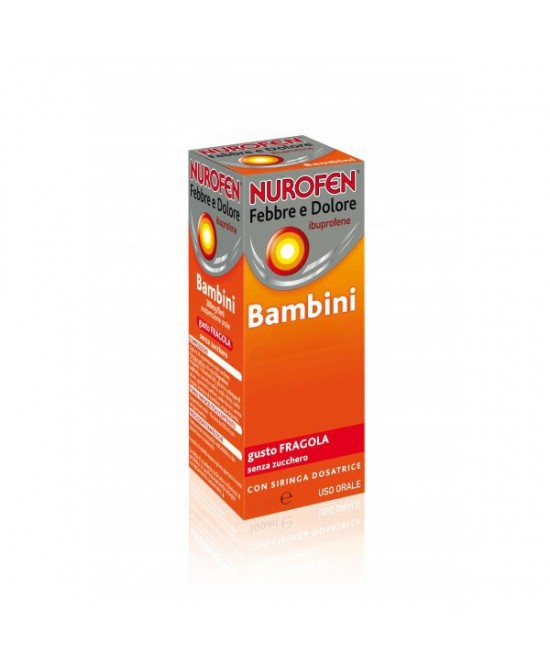 NUROFEN FEBBRE D*BB100MG/5ML FRAGOLA - Farmafamily.it