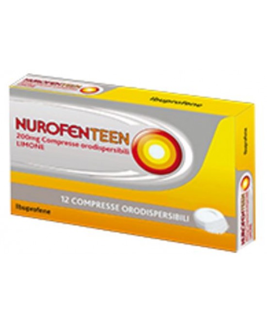 NUROFENTEEN*12CPR ORO 200MG LI - Farmafamily.it