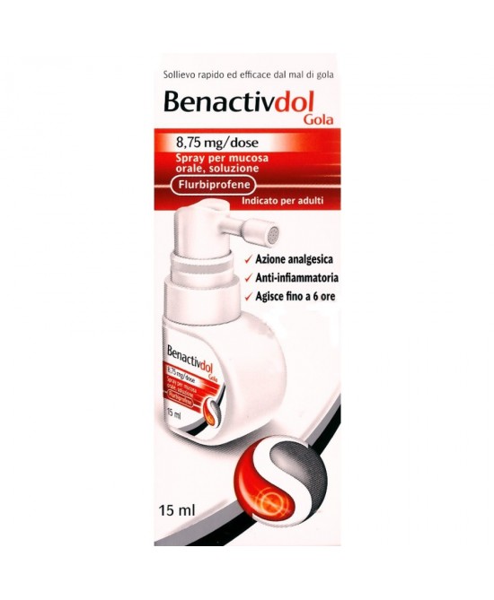 BENACTIVDOL GOLA*SPRAY15ML8,75 - Farmafamily.it