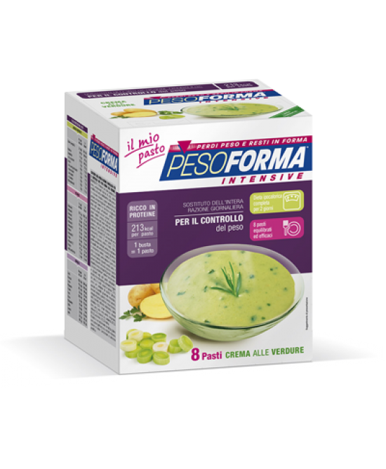 PESOFORMA CREMA VERDURA 8 BUSTINE X 55 G - Farmafamily.it