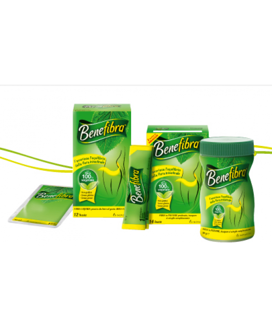 BENEFIBRA LIQUIDA 12 BUSTE X 60 ML - Farmafamily.it