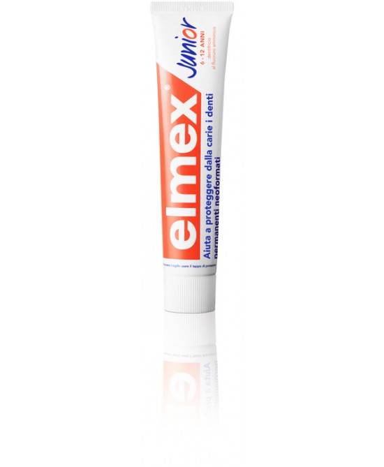 ELMEX JUNIOR PROFESSIONAL DENTIFRICIO 75 ML - Farmafamily.it