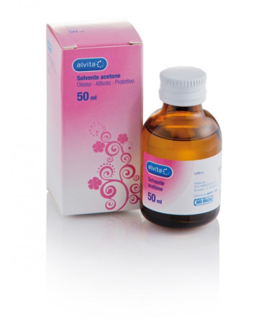 ALVITA ACETONE OLEOSO SOLVENTE 50 ML - Farmafamily.it