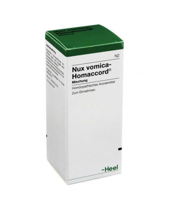 HEEL NUX VOMICA HOMACCORD GOCCE 30 ML - Farmafamily.it