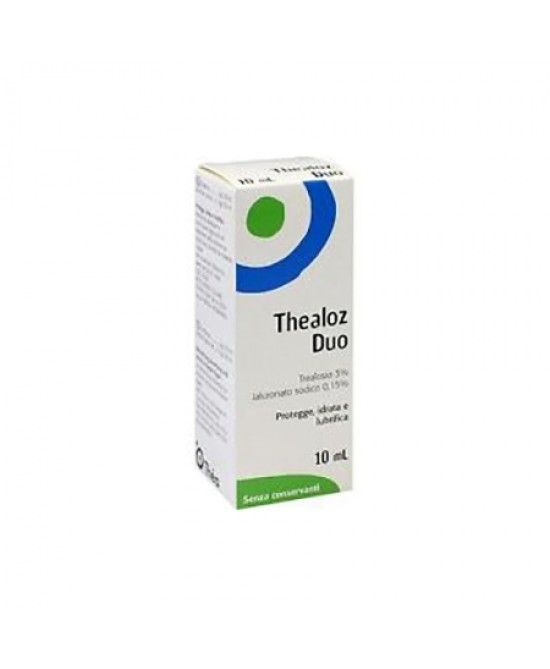THEALOZ DUO SOLUZIONE OCULARE FLACONE 10 ML - Farmafamily.it