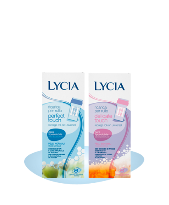 LYCIA CERA PELLI DELICATE TOUCH RULLO RICARICA - Farmafamily.it