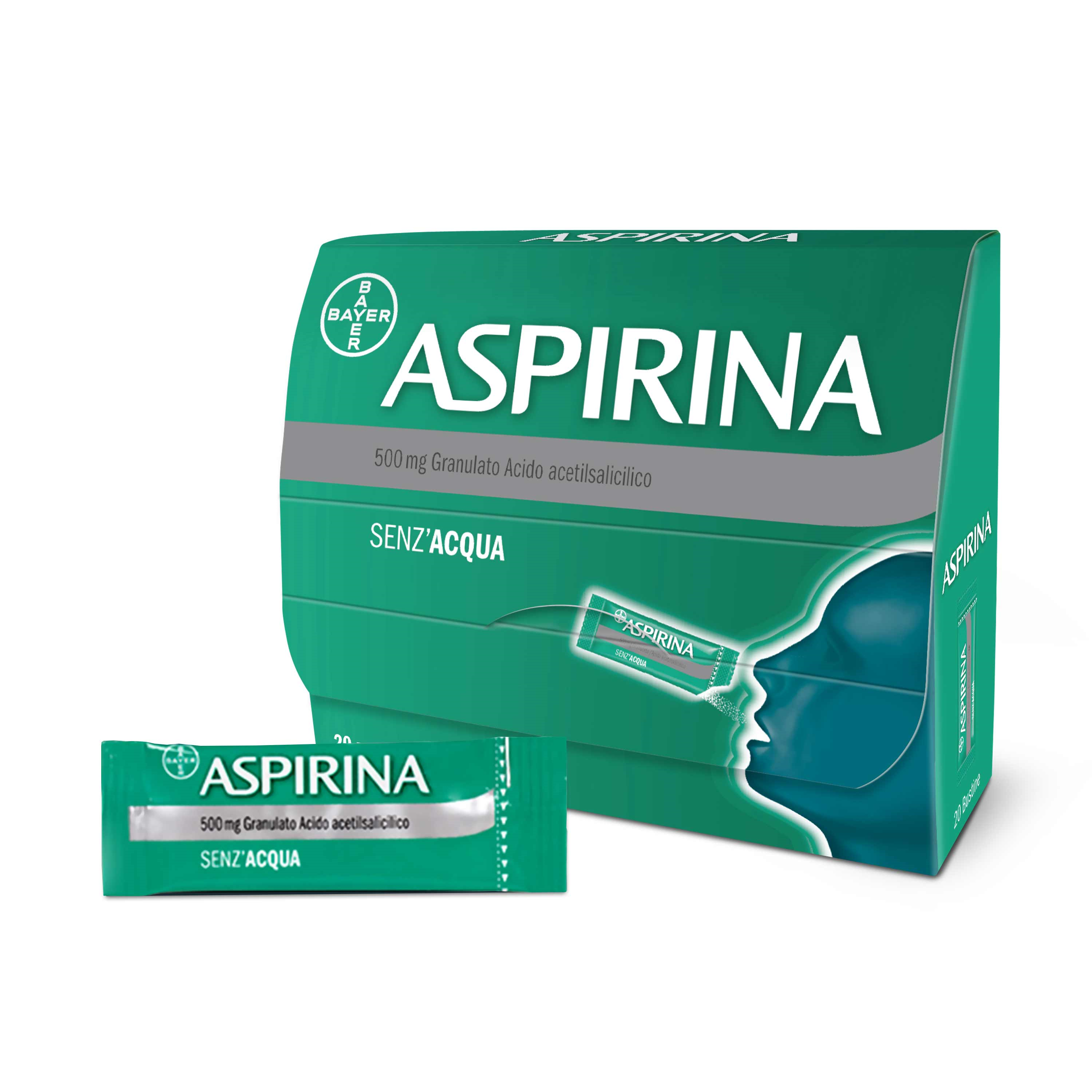 ASPIRINA*OS GRAT 20BUST 500MG - Farmafamily.it