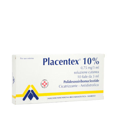 PLACENTEX*SOL CUT 10F 0,75MG - Farmafamily.it