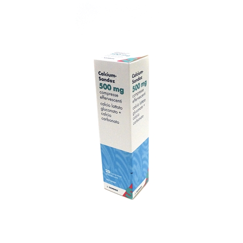 CALCIUM SANDOZ*20CPR EFF 500MG - Farmafamily.it