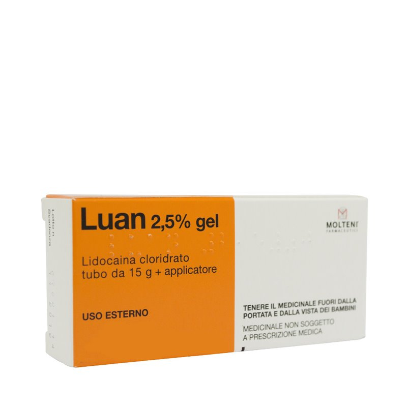 LUAN*GEL 15G 2,5%+APPLICATORE - Farmafamily.it