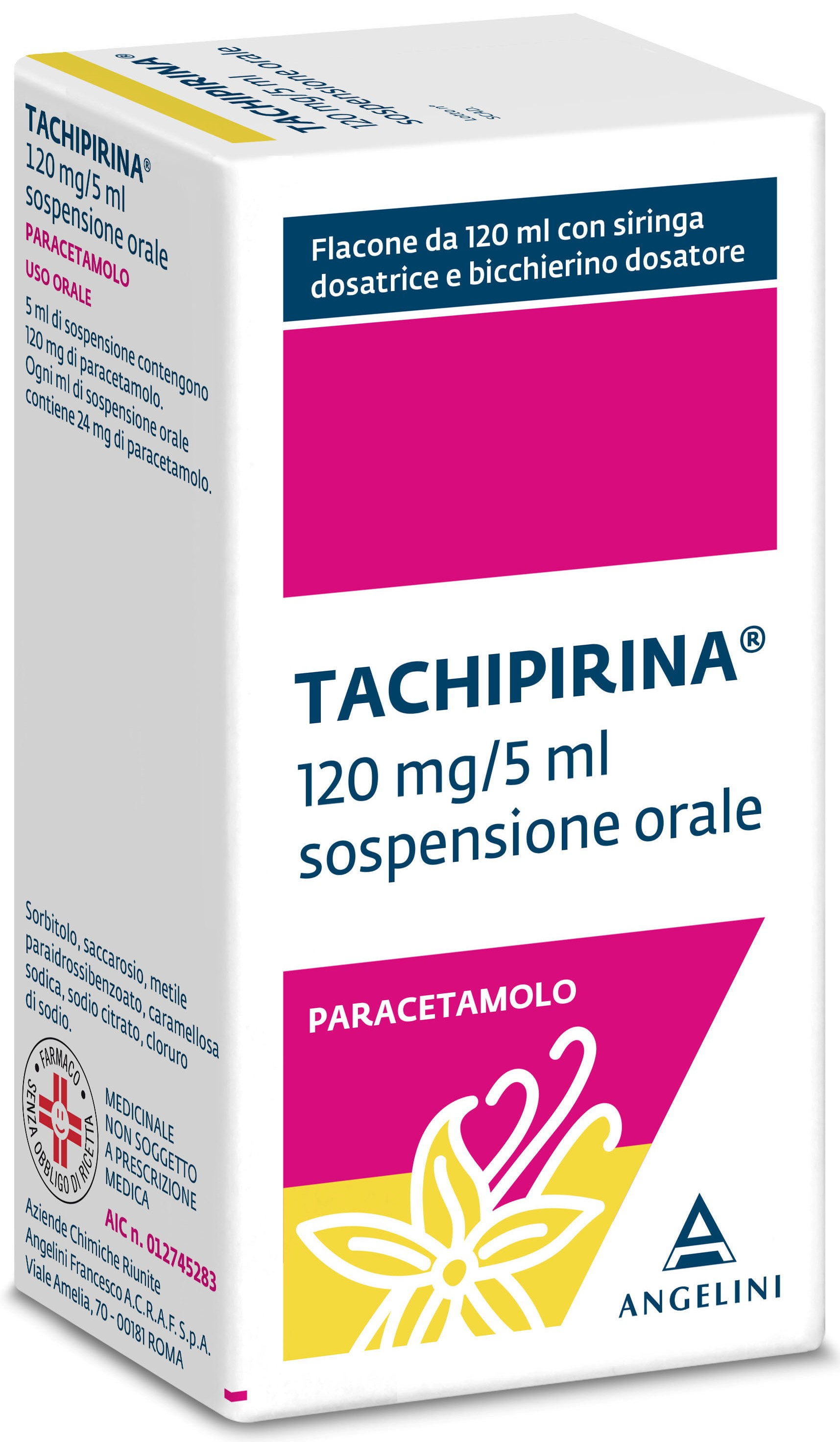 TACHIPIRINA*SCIR 120ML 120MG/5 - Farmafamily.it