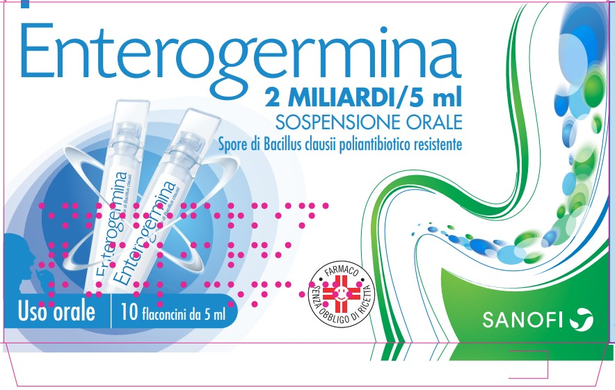 ENTEROGERMINA*OS 10FL 2MLD/5ML - - Farmafamily.it