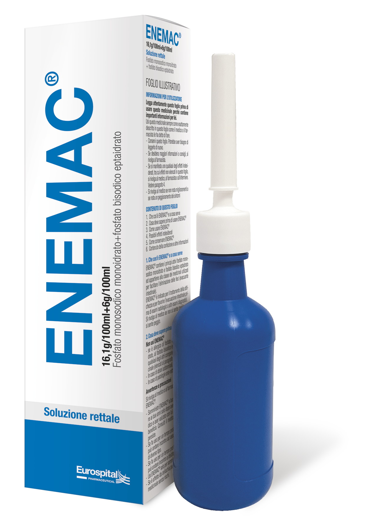 ENEMAC*FL 130ML 16,1+6/100ML - Farmafamily.it