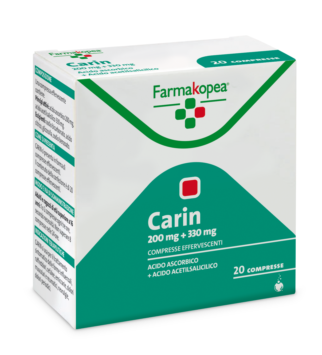 CARIN*20CPR EFF 330MG+200MG - Farmafamily.it