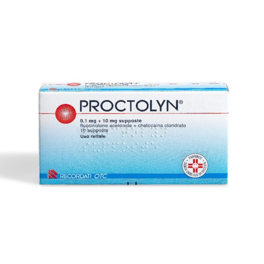 PROCTOLYN*10SUPP 0,1MG+10MG - Farmafamily.it